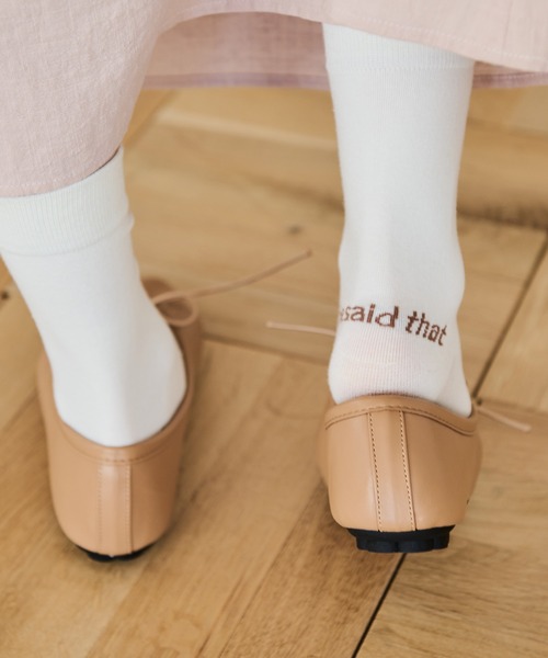 Crisp（クリスプ）の「リボンギャザーフラットシューズ（パンプス・レディース・ベージュ/ブラック/アイボリー・37/38/36/39）」の14枚目の写真