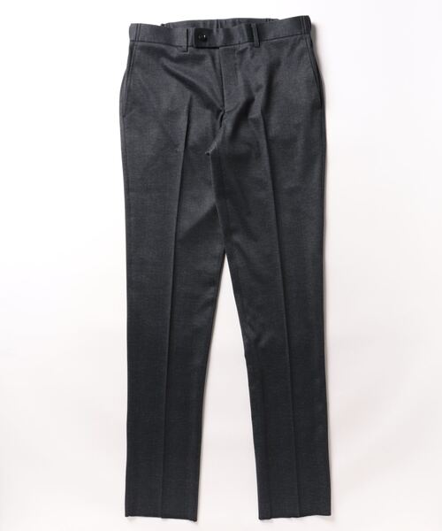 m.f.editorial（エムエフエディトリアル）の「m.f.エディトリアル メンズ プリントポンチジャージ ノータックビジネスパンツ 紺(セットアップ可能)（スーツパンツ・メンズ・ネイビー・MEDIUM/LARGE）」の14枚目の写真