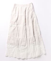 flower | ティアードレーススカート(スカート)