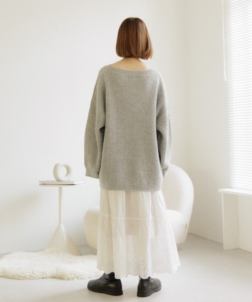 flower(フラワー)の「ティアードレーススカート(スカート・レディース・ホワイト・FREE)」の15枚目の写真