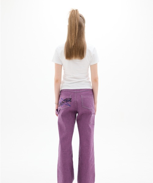 LUVISTRUE（ラヴイズトゥルー）の「DN GLOSSY TWINKLE TEE（Tシャツ/カットソー・レディース・ブラック/ホワイト・FREE）」の11枚目の写真