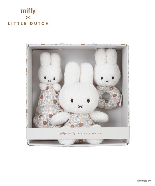 Miffy（ ミッフィー）の「miffy x Little Dutch ミッフィー リトルダッチ ギフトボックス 3点セット（ベビーギフト・キッズ・ストライプ/その他・ONE SIZE）」の3枚目の写真