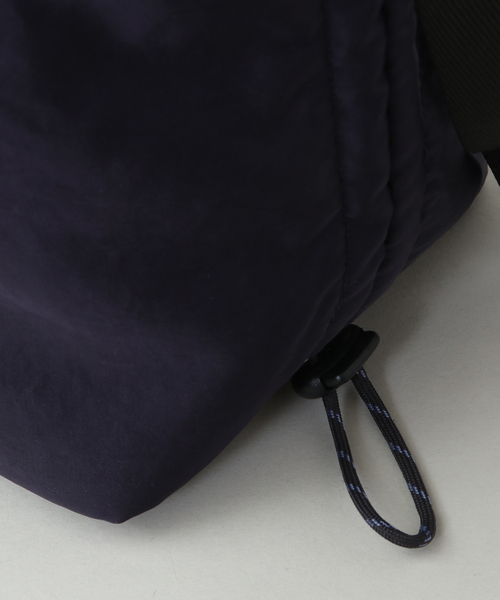 side gather bag／コーデュラブラック CONVERSE TOKYO（コンバーストウキョウ）の「SIDE GATHER NYLON