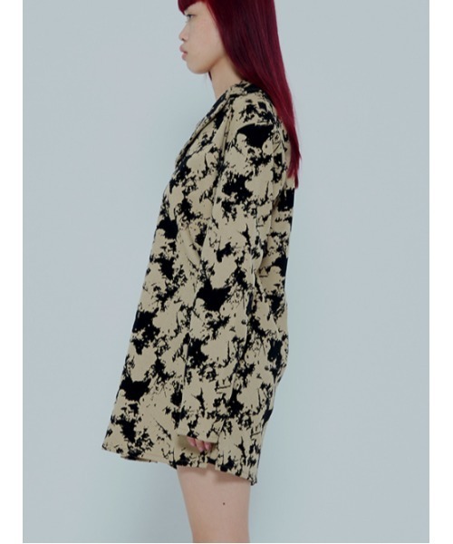 AMAIL（アマイル）の「Power box dress（サロペット/オーバーオール・レディース・ブラック/ベージュ・FREE）」の7枚目の写真