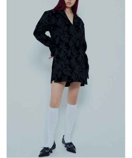 AMAIL（アマイル）の「Power box dress（サロペット/オーバーオール・レディース・ブラック/ベージュ・FREE）」の9枚目の写真