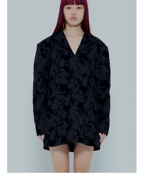 AMAIL（アマイル）の「Power box dress（サロペット/オーバーオール・レディース・ブラック/ベージュ・FREE）」の11枚目の写真