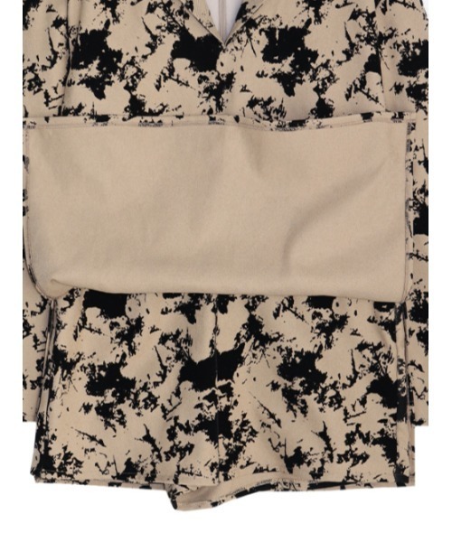 AMAIL（アマイル）の「Power box dress（サロペット/オーバーオール・レディース・ブラック/ベージュ・FREE）」の19枚目の写真