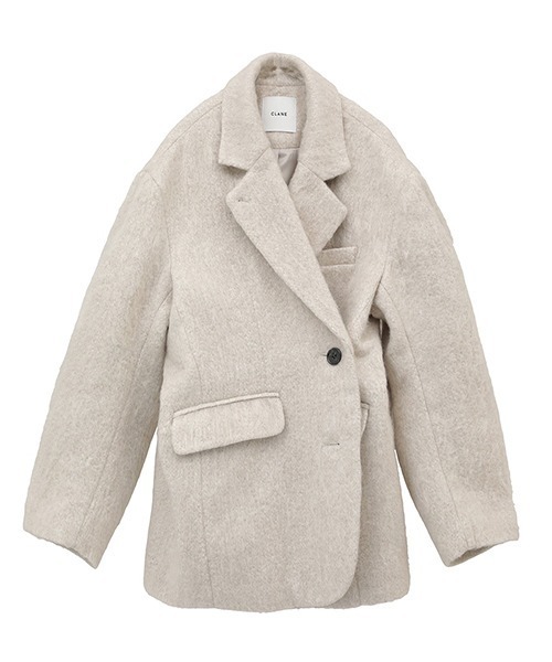 CLANE（クラネ）の「CLANE / クラネ：MIX SHAGGY OVER TAILORED JACK