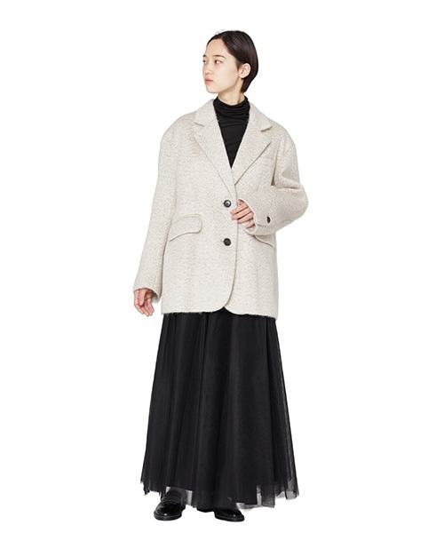 CLANE（クラネ）の「CLANE / クラネ：MIX SHAGGY OVER TAILORED JACK