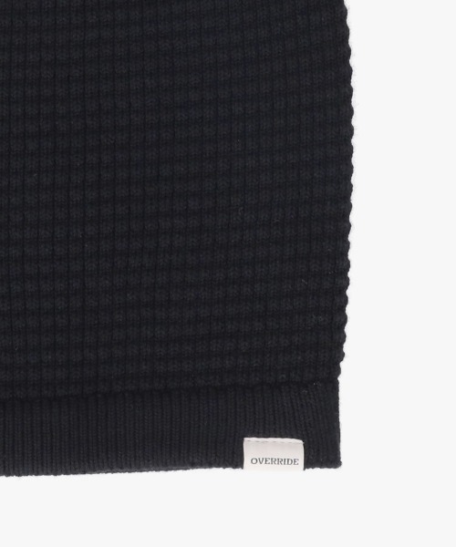 OVERRIDE（オーバーライド）の「OVERRIDE KNIT BASIC BEANIE SG / オーバーライド（ニットキャップ/ビーニー・レディース・ライトグリーン/ブラック/オフホワイト/グレー/ダークグリーン/ピンク・57~59cm）」の11枚目の写真