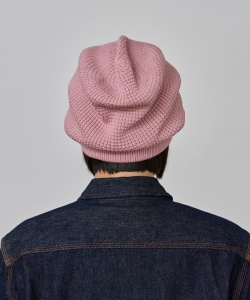 OVERRIDE（オーバーライド）の「OVERRIDE KNIT BASIC BEANIE SG / オーバーライド（ニットキャップ/ビーニー・レディース・ライトグリーン/ブラック/オフホワイト/グレー/ダークグリーン/ピンク・57~59cm）」の19枚目の写真