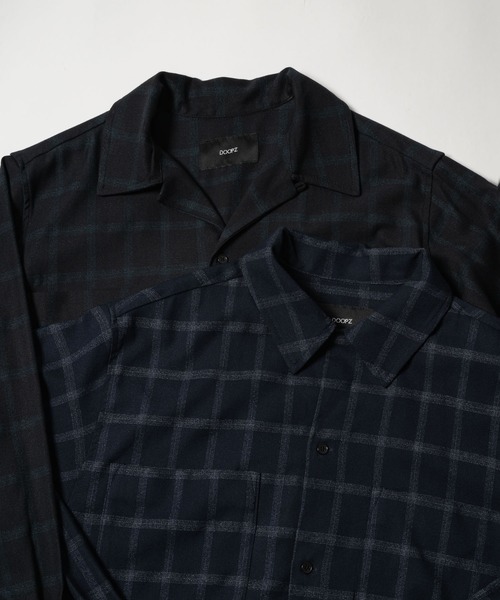 トップス CNT/EN OMBRE CHECK REGULAR COLLAR SHIRT TENCEL OMBRE CHECK / REGULAR COLLAR SHIRT SHIRTS | MR.OLIVE
