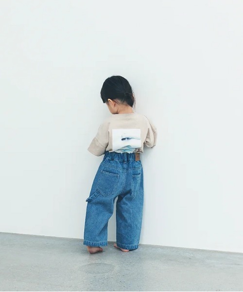 ooju(オージュ)の「【ooju】プリントTシャツ(キッズ)(Tシャツ/カットソー・キッズ・グレイッシュベージュ/チャコールグレー・1/2/3/4)」の8枚目の写真