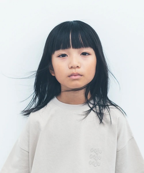 ooju(オージュ)の「【ooju】プリントTシャツ(キッズ)(Tシャツ/カットソー・キッズ・グレイッシュベージュ/チャコールグレー・1/2/3/4)」の7枚目の写真