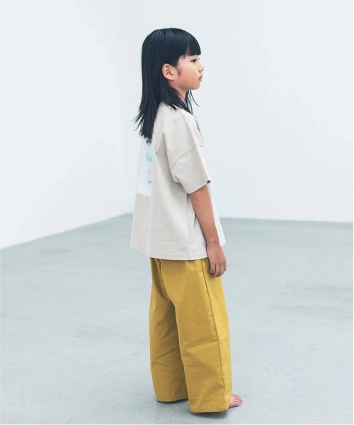 ooju(オージュ)の「【ooju】プリントTシャツ(キッズ)(Tシャツ/カットソー・キッズ・グレイッシュベージュ/チャコールグレー・1/2/3/4)」の5枚目の写真