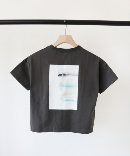 ooju(オージュ)の「【ooju】プリントTシャツ(キッズ)(Tシャツ/カットソー・キッズ・グレイッシュベージュ/チャコールグレー・1/2/3/4)」の12枚目の写真