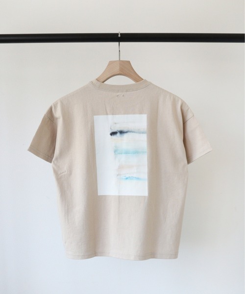 ooju(オージュ)の「【ooju】プリントTシャツ(キッズ)(Tシャツ/カットソー・キッズ・グレイッシュベージュ/チャコールグレー・1/2/3/4)」の15枚目の写真
