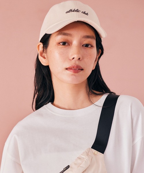 BARNYARDSTORM（バンヤードストーム）の「BARNYARDSTORM / ATHLETICロゴCAP（キャップ・レディース・ネイビー/オフホワイト/グリーン・FREE）」の10枚目の写真