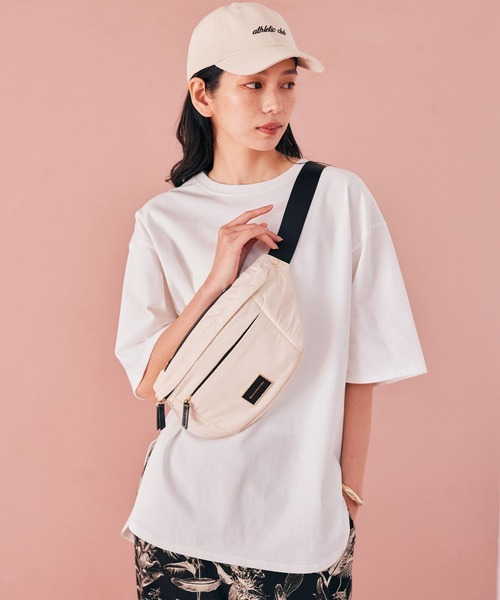 BARNYARDSTORM（バンヤードストーム）の「BARNYARDSTORM / ATHLETICロゴCAP（キャップ・レディース・ネイビー/オフホワイト/グリーン・FREE）」の11枚目の写真