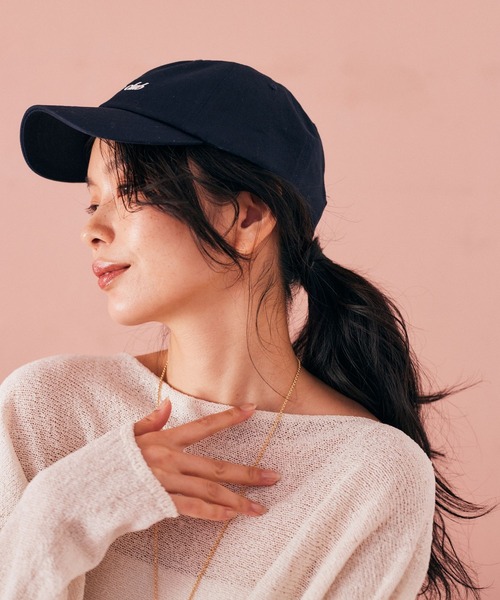 BARNYARDSTORM（バンヤードストーム）の「BARNYARDSTORM / ATHLETICロゴCAP（キャップ・レディース・ネイビー/オフホワイト/グリーン・FREE）」の14枚目の写真