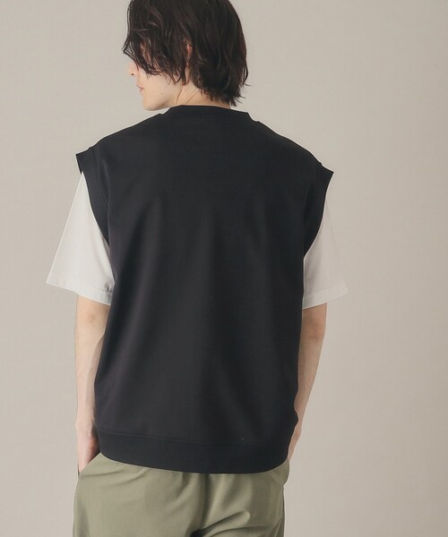 THE SHOP TK (ザ ショップ ティーケー )の「◆【ベスト+半袖Tシャツセット】CAVEアンサンブルベスト(Tシャツ/カットソー・メンズ・グレー/ブルー/ブラック・02/03)」の12枚目の写真