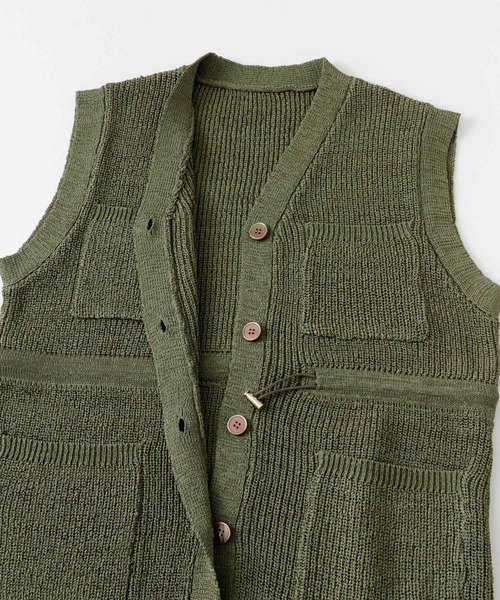 セール】ドロストニットベスト（ベスト）｜SENSE OF PLACE by