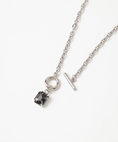 HARE（ハレ）の「ビジュートップネックレス(HARE)（ネックレス・メンズ・シルバー・FREE）」の4枚目の写真