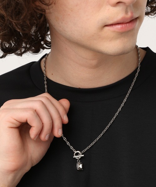 HARE（ハレ）の「ビジュートップネックレス(HARE)（ネックレス・メンズ・シルバー・FREE）」の9枚目の写真