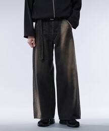 UNITED TOKYO | ブリーチベルテッドデニム(デニムパンツ)