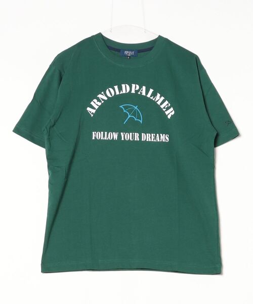 Arnold Palmer(アーノルドパーマー)の「【Arnold Palmer】4051241 天竺プリントTシャツ(Tシャツ/カットソー・メンズ・ネイビー/ホワイト/グリーン・M/L/LL)」の2枚目の写真