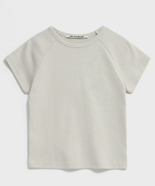 BLACKUP（ブラックアップ）の「[B-BASIC] スタンダードラグラン半袖Tシャツ（Tシャツ/カットソー・レディース・ブラック/ライトベージュ/ピンク/ホワイト・FREE）」の19枚目の写真