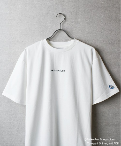 TETERA×ドラえもん】SAUNA GIZA T / ドラえもん刺繍 エジプト綿