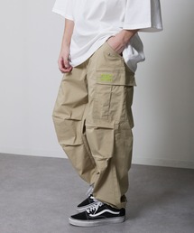 ZIP FIVE（ジップファイブ）の「【THRASHER】 裾ドローコード リップストップ M-65 フィールド カーゴパンツ / パラシュート / ダブルニ―（カーゴパンツ）」