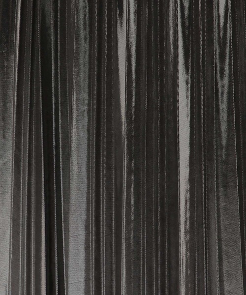 niko and...（ニコアンド）の「メタリックプリーツスカート（スカート・レディース・オレンジ/イエロー/グレー/アイボリー・FREE）」の8枚目の写真