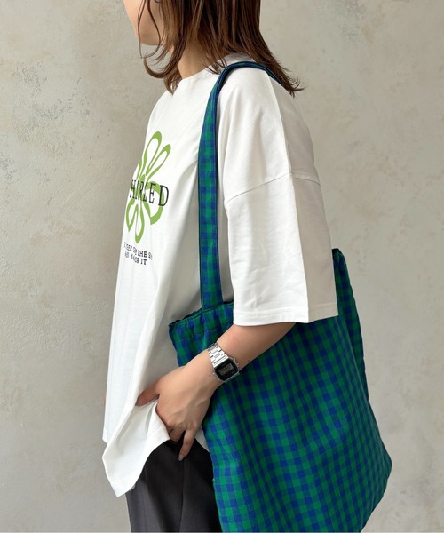 CPCM（シーピーシーエム）の「アソート柄ビッグT（Tシャツ/カットソー・レディース・グレー/オフホワイト/ホワイト系その他/ホワイト/ネイビー/グレー系その他・FREE）」の21枚目の写真