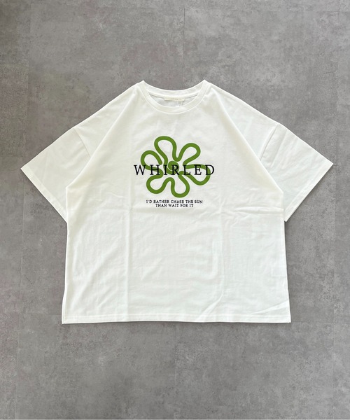 CPCM（シーピーシーエム）の「アソート柄ビッグT（Tシャツ/カットソー・レディース・グレー/オフホワイト/ホワイト系その他/ホワイト/ネイビー/グレー系その他・FREE）」の18枚目の写真