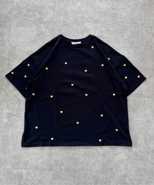 CPCM（シーピーシーエム）の「アソート柄ビッグT（Tシャツ/カットソー・レディース・グレー/オフホワイト/ホワイト系その他/ホワイト/ネイビー/グレー系その他・FREE）」の7枚目の写真