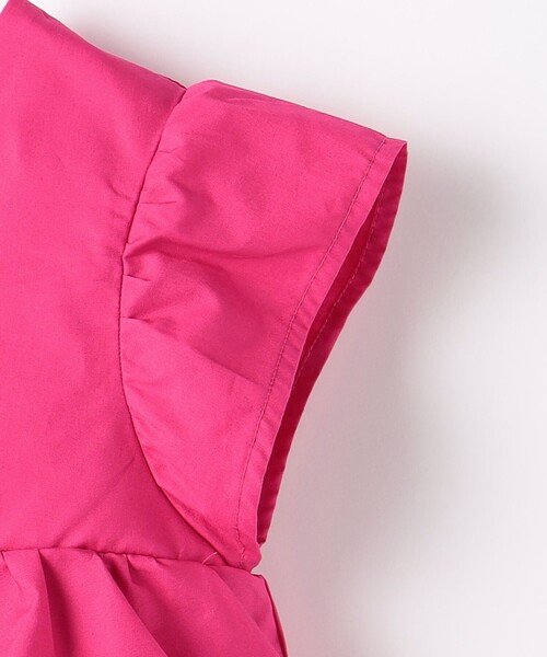 green label relaxing(グリーンレーベルリラクシング)の「ティアード ノースリーブ ブラウス(シャツ/ブラウス・キッズ・ブラック/ピンク・100cm/110cm/120cm/130cm)」の7枚目の写真