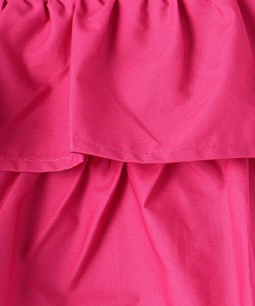 green label relaxing(グリーンレーベルリラクシング)の「ティアード ノースリーブ ブラウス(シャツ/ブラウス・キッズ・ブラック/ピンク・100cm/110cm/120cm/130cm)」の6枚目の写真