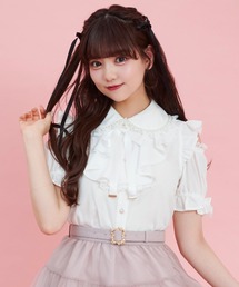 Secret Honey | 肩開きラッフル裾フリルブラウス(シャツ/ブラウス)