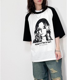 16/TC 天竺ラグランTシャツ(WOMAN)