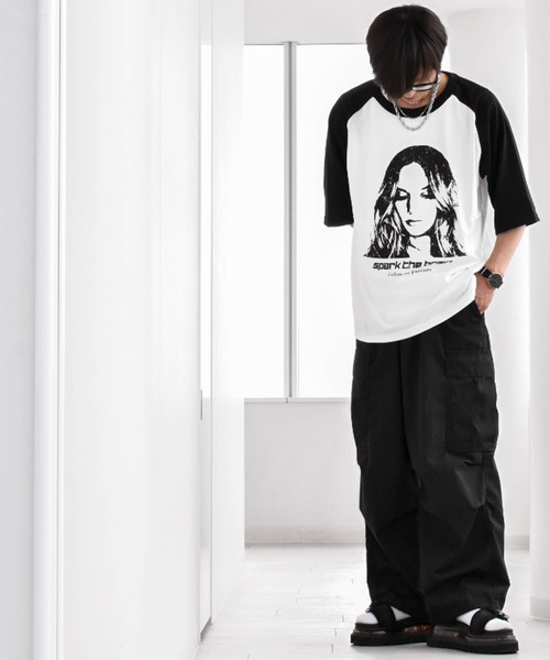 16/TC 天竺ラグランTシャツ(WOMAN)（Tシャツ/カットソー）｜Anytime