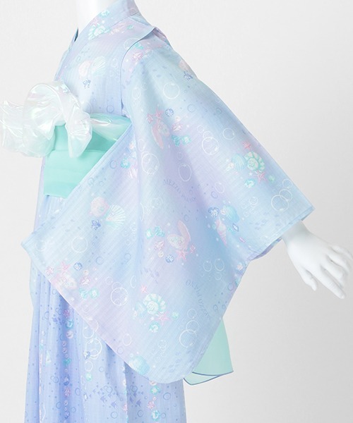 シェルジュエリー柄 浴衣