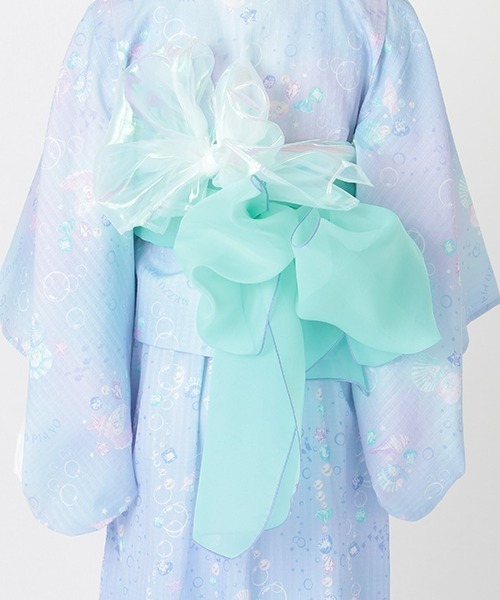 シェルジュエリー柄 浴衣