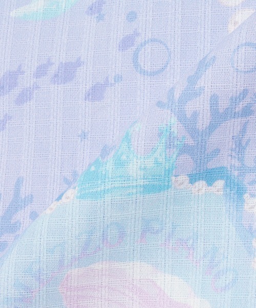 シェルジュエリー柄 浴衣