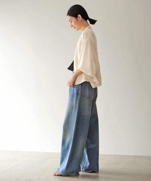 AP STUDIO（エーピーストゥディオ）の「追加ジップブルゾン（ブルゾン・レディース・ブラック/アイボリー・FREE）」の22枚目の写真