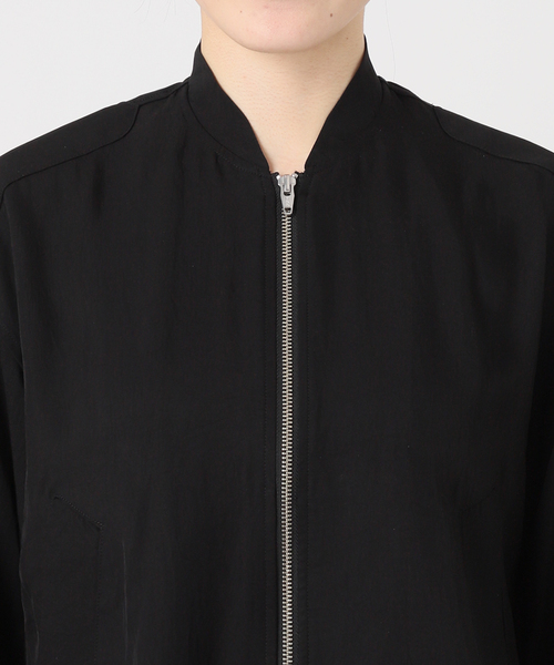 AP STUDIO（エーピーストゥディオ）の「追加ジップブルゾン（ブルゾン・レディース・ブラック/アイボリー・FREE）」の8枚目の写真