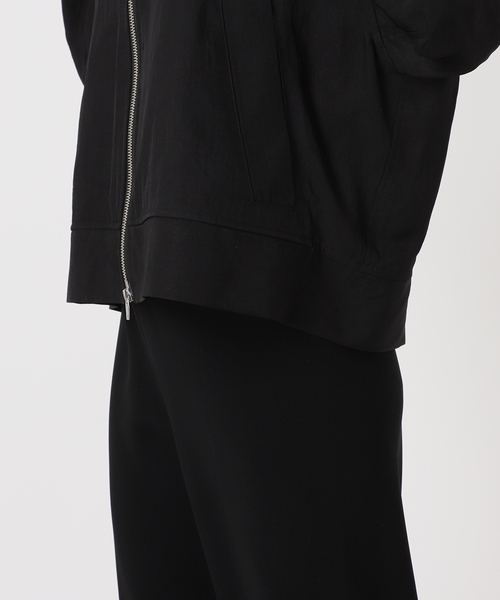 AP STUDIO（エーピーストゥディオ）の「追加ジップブルゾン（ブルゾン・レディース・ブラック/アイボリー・FREE）」の12枚目の写真