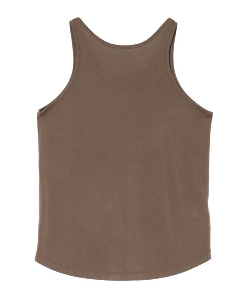 LAGUNAMOON(ラグナムーン)の「アメスリカットタンクトップス(Tシャツ/カットソー・レディース・アイボリー/ブラック/ブラウン・FREE)」の3枚目の写真