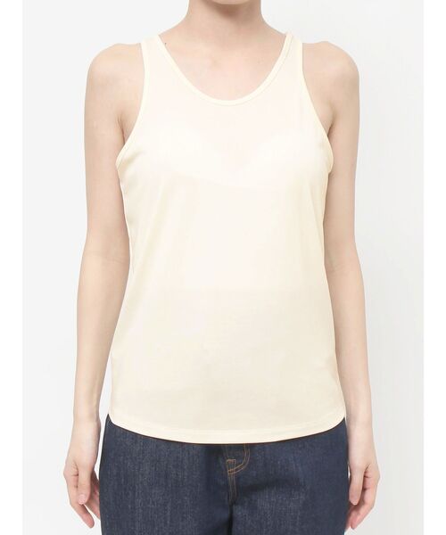 LAGUNAMOON(ラグナムーン)の「アメスリカットタンクトップス(Tシャツ/カットソー・レディース・アイボリー/ブラック/ブラウン・FREE)」の12枚目の写真